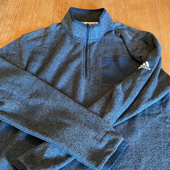 Adidas golf 1/4 zip. Size L. NWT. - Picture 4 of 6